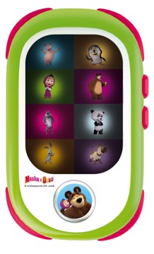 Masha baby smartphone led