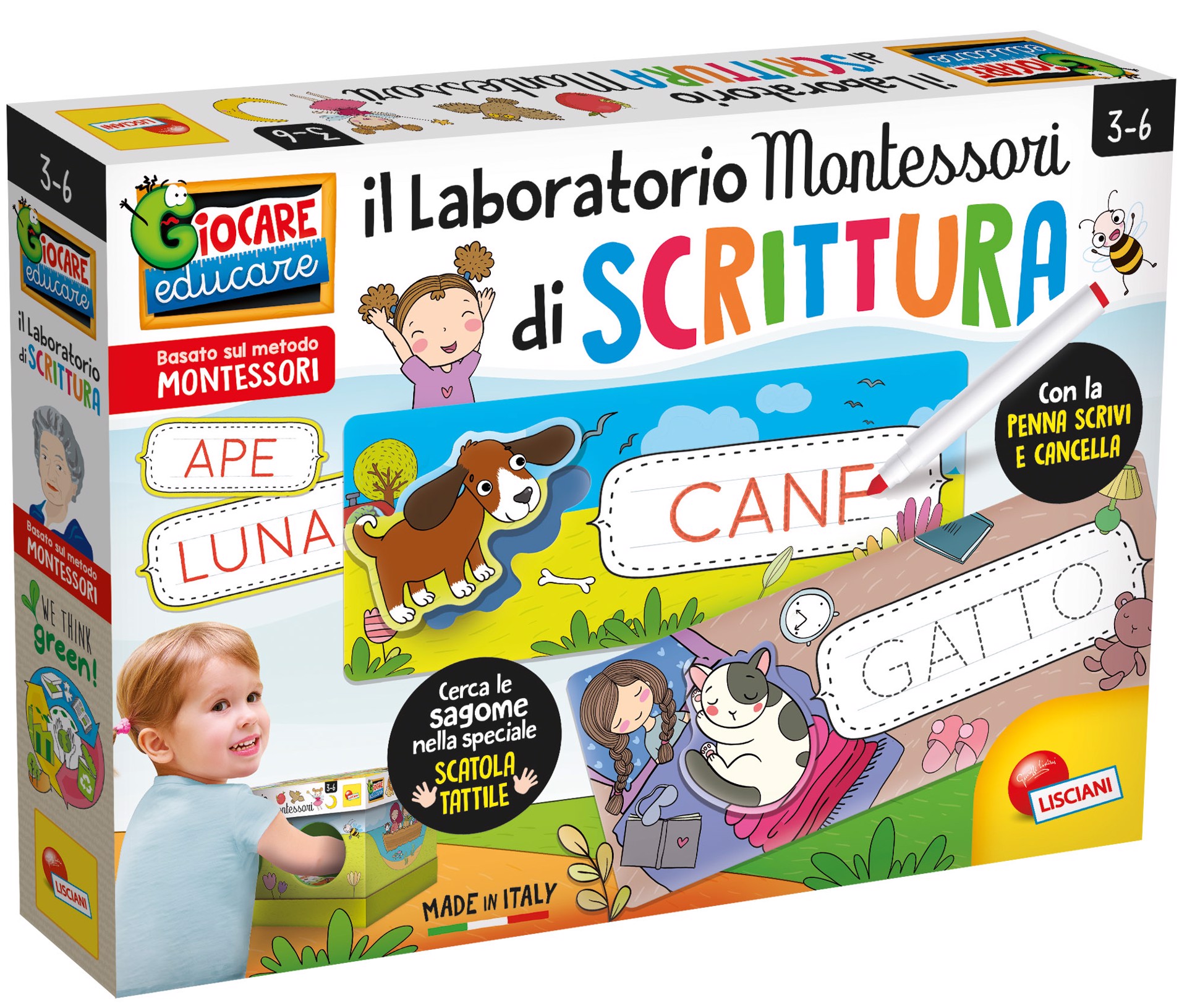 LISCIANI Montessori Maxi Laboratorio Di Scrittura Altri