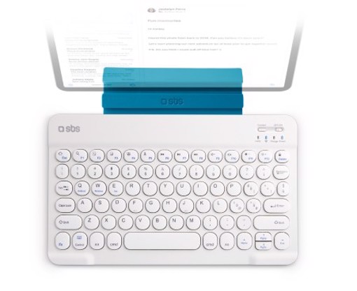 SBS TAUNIKEYBOARDW tastiera per dispositivo mobile Bianco