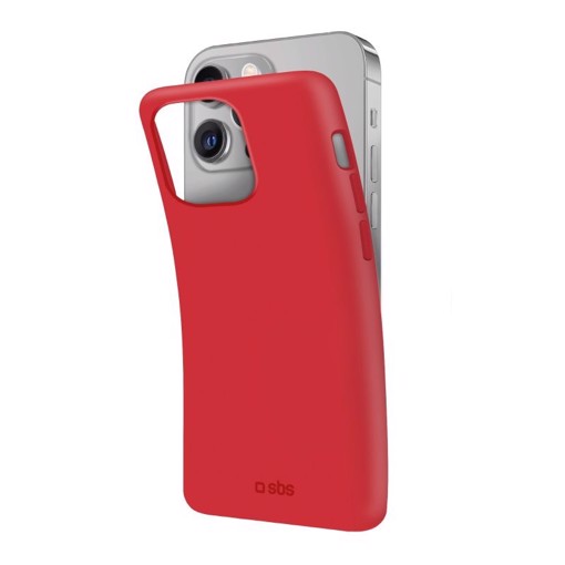 SBS TEPOLOPROIP1361PR custodia per cellulare 15,5 cm (6.1") Cover Rosso