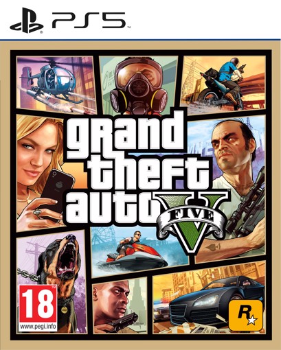 Take-Two Interactive Grand Theft Auto V Standard Tedesca, Inglese, ESP, Francese, ITA PlayStation 5