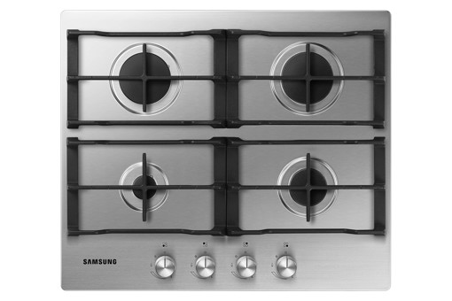 Samsung NA64H3010AS Acciaio inossidabile Da incasso Gas 4 Fornello(i)