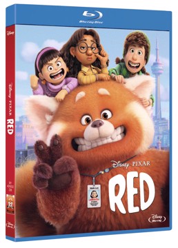 Dvd red (turning red) blu ray