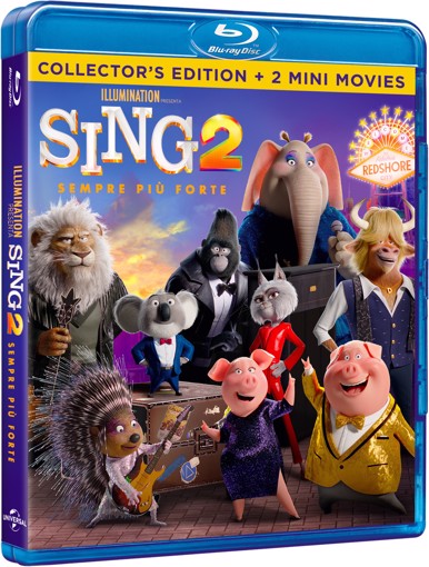 Universal Pictures Sing 2 - Sempre Piu' Forte Blu-ray