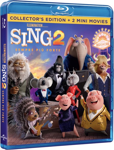 Universal Pictures Sing 2 - Sempre Piu' Forte Blu-ray