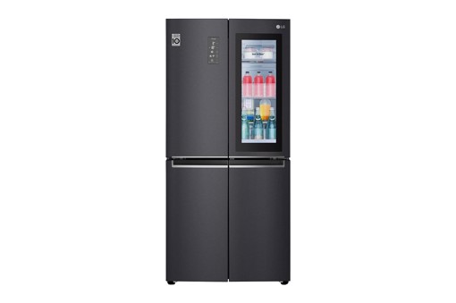 LG GMQ844MC5E frigorifero side-by-side Libera installazione 530 L E Nero