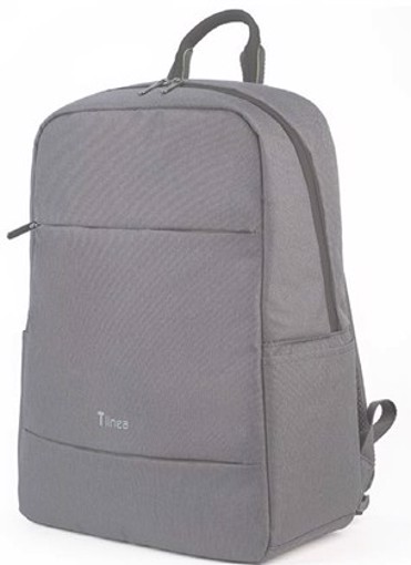 Tucano Backpack + Mouse borsa per notebook 39,6 cm (15.6") Zaino Grigio