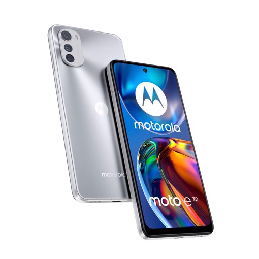 Motorola moto e32 16,5 cm (6.5") Doppia SIM Android 11 4G USB tipo-C 4 GB 64 GB 5000 mAh Argento