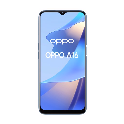 OPPO A16 Smartphone, AI Triple Camera 13+2+2 MP, 6.52” 60HZ Display, 5000mAh, SuperVOOC + Power Saving, RAM 3GB + ROM 32GB expandable, ColorOS11.1, IPX4, [Versione Italiana], Pearl Blue