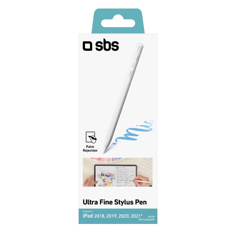 SBS TESTYLUSCAPW penna per PDA Bianco, Accessori Tablet e eBook in Offerta  su Stay On