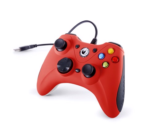 NACON GC-100XF Nero, Rosso USB Gamepad Analogico/Digitale PC