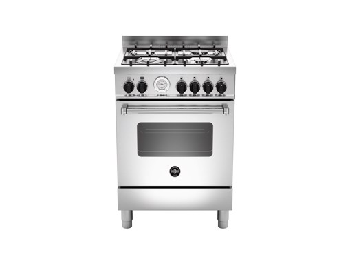 Bertazzoni La Germania Americana AMN664EXT cucina Gas Acciaio inossidabile A