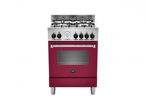 Bertazzoni La Germania Americana AMN664EVIT cucina Gas Rosso A