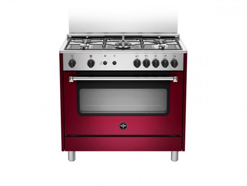Bertazzoni La Germania Americana AMN965GVIV cucina Gas Rosso A+