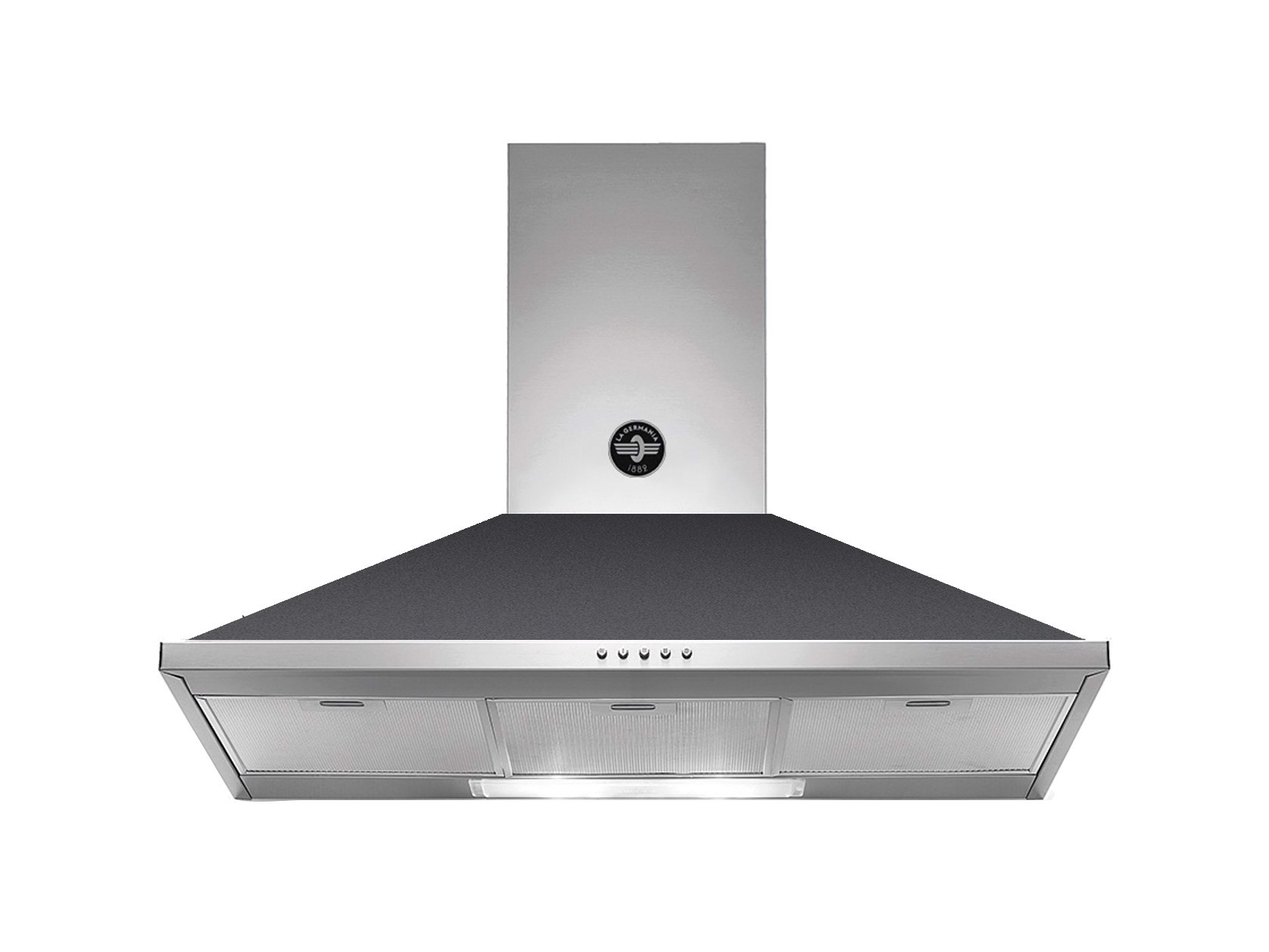 Bertazzoni La Germania KPL90PLAG1NEA cappa aspirante Cappa aspirante a  parete Nero 600 m³/h A, Cappe in Offerta su Stay On