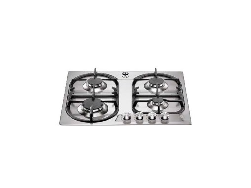 Bertazzoni La Germania P6401D9X/19 piano cottura Acciaio inossidabile Da incasso 60 cm Gas 4 Fornello(i)