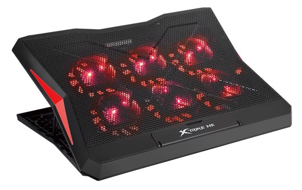 Xtrike Me FN-811 base di raffreddamento per notebook 43,2 cm (17") Nero