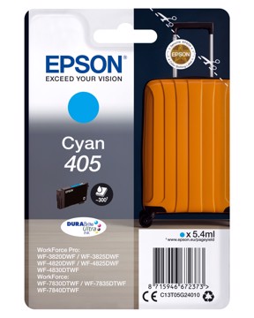 Cartuccia 405 valigia ciano epson