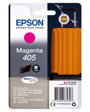 Cartuccia 405 valigia magenta epson