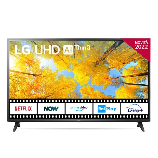 LG UHD 4K 50'' Serie UQ75 50UQ75006LF Smart TV NOVITÀ 2022