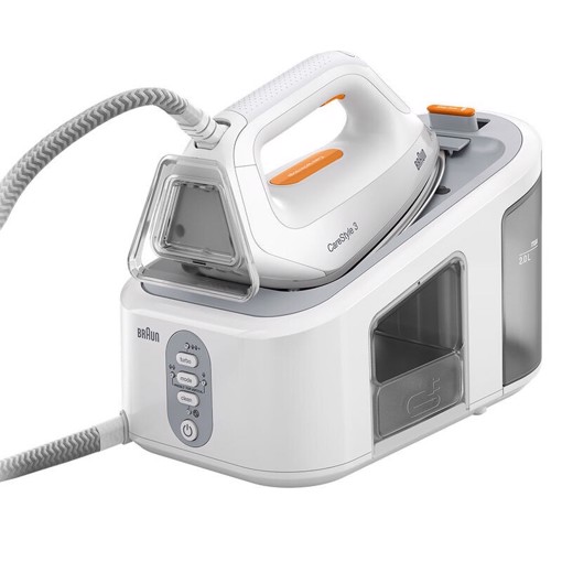 Braun CareStyle 3 IS3132WH 2400 W 2 L EloxalPlus soleplate Arancione, Bianco