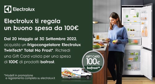 Electrolux ti regala un buono spesa da 100€