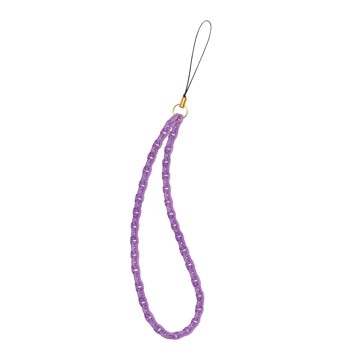 Phone beads chain, colore viol
