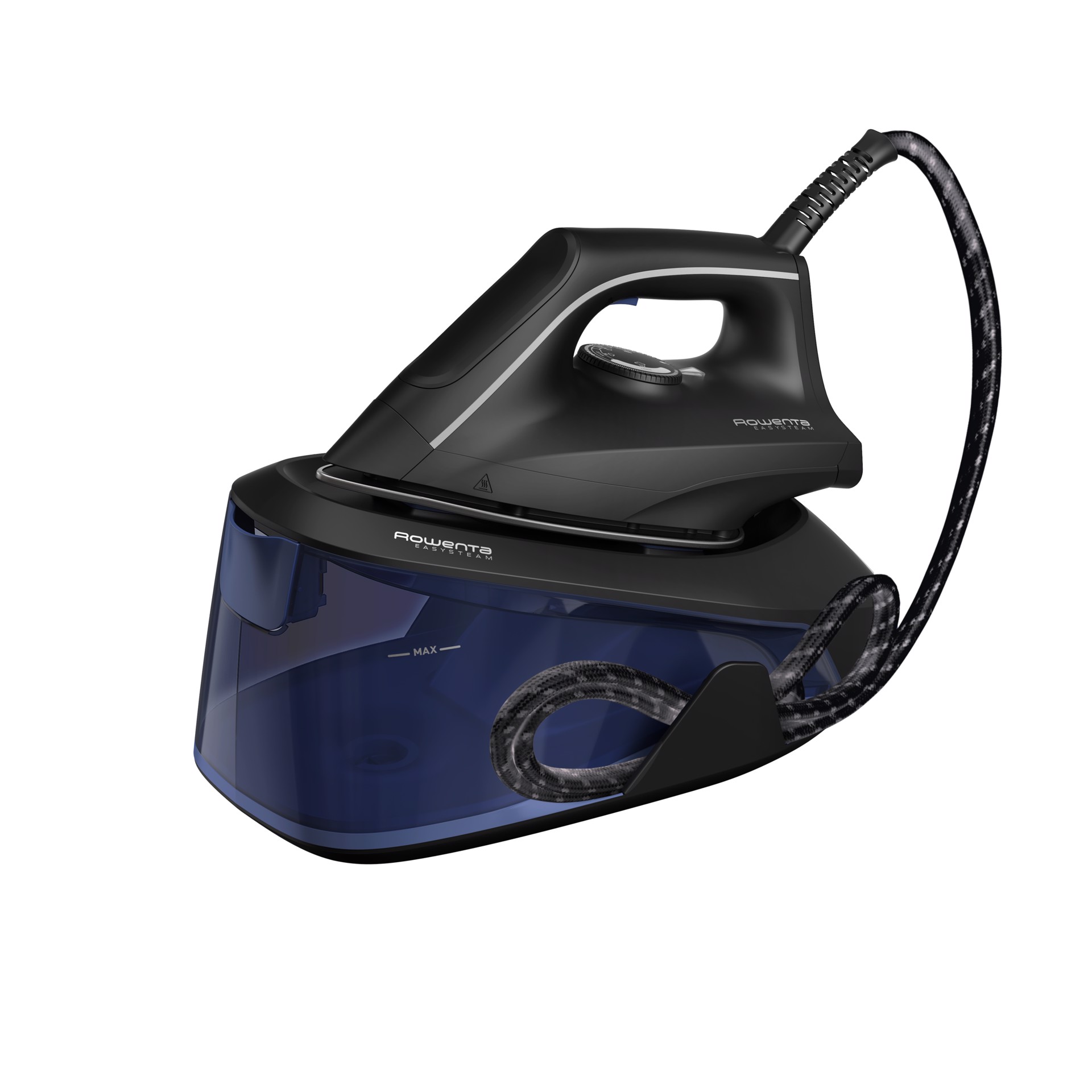 ROWENTA Easy Steam VR5121 2400 W 1,4 L Acciaio inossidabile Nero, Blu, Ferri  da stiro con caldaia (Sistemi stiranti) in Offerta su Stay On