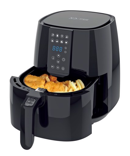 XD XDATC261 friggitrice Singolo 2,6 L Indipendente 1450 W Friggitrice ad aria calda Nero