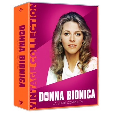 Dvd cofanetto la donna bionica