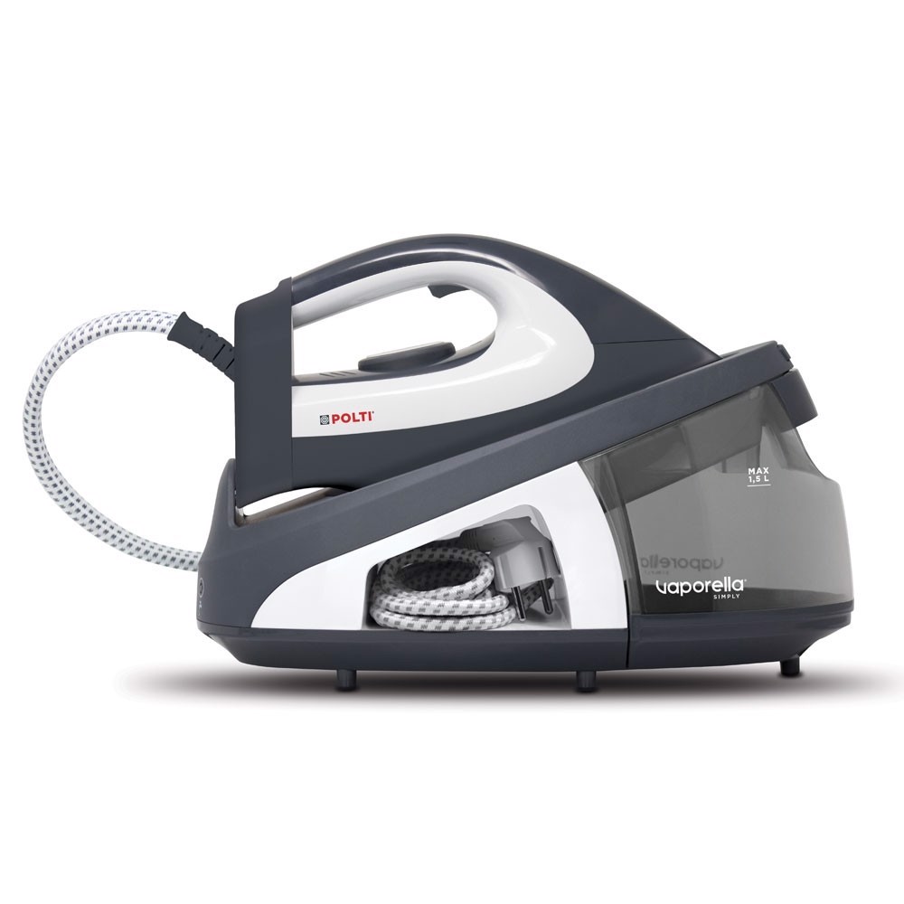 POLTI Vaporella Simply VS10.12 2200 W 1,5 L Ceramica Nero, Grigio, Bianco, Ferri da stiro con caldaia (Sistemi stiranti) in Offerta su Stay On