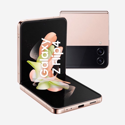 Samsung Galaxy Z Flip4 128GB Pink Gold RAM 8GB Display 1,9" Super AMOLED/6,7" Dynamic AMOLED 2X