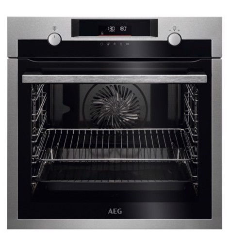 AEG BPE535260M forno 71 L 3000 W A+ Nero, Acciaio satinato