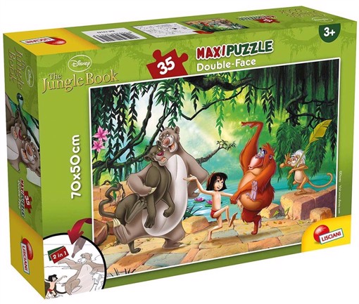 Lisciani Puzzle Df Supermaxi 35 Jungle Book