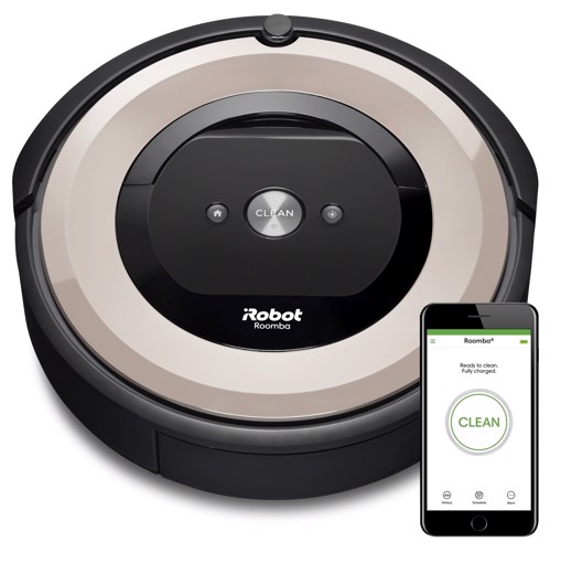 iRobot Roomba e5152 aspirapolvere robot Senza sacchetto Nero, Rame