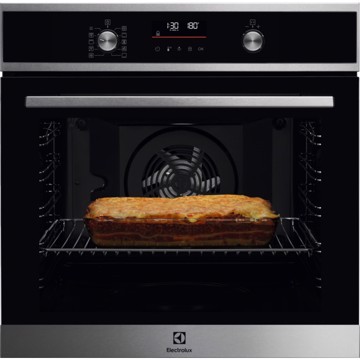 Forno da incasso inox programma inizio+fine cott.