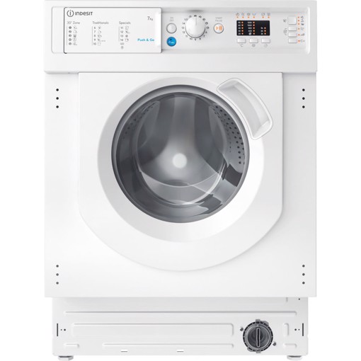 Indesit BI WMIL 71252 EU N lavatrice Caricamento frontale 7 kg 1200 Giri/min E Bianco