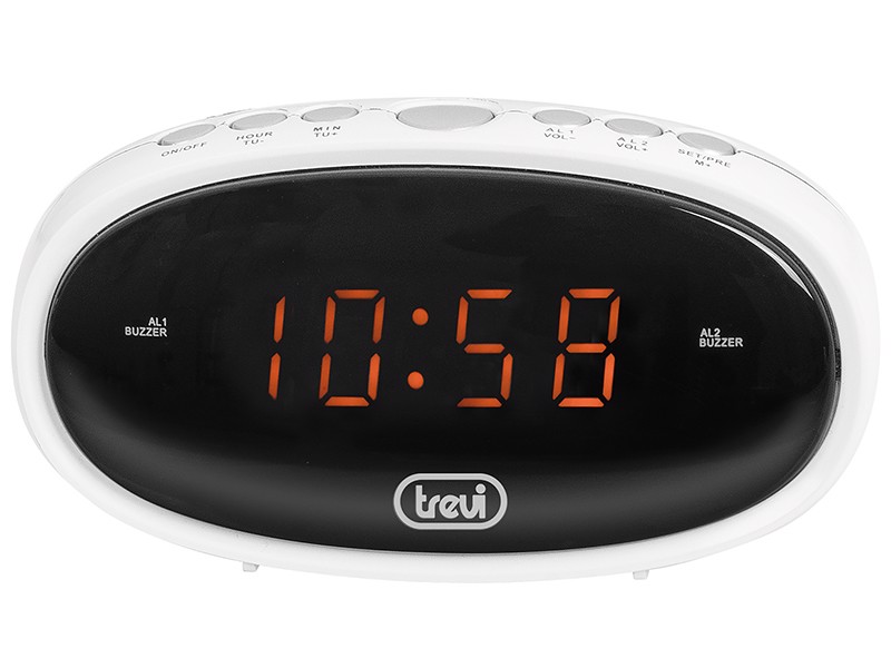 Trevi EC 880 BLU orologio da tavolo Orologio da tavolo digitale Ovale in  Offerta Online