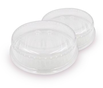 Kit accessori per microonde 2 coperchi + piatto scongelan