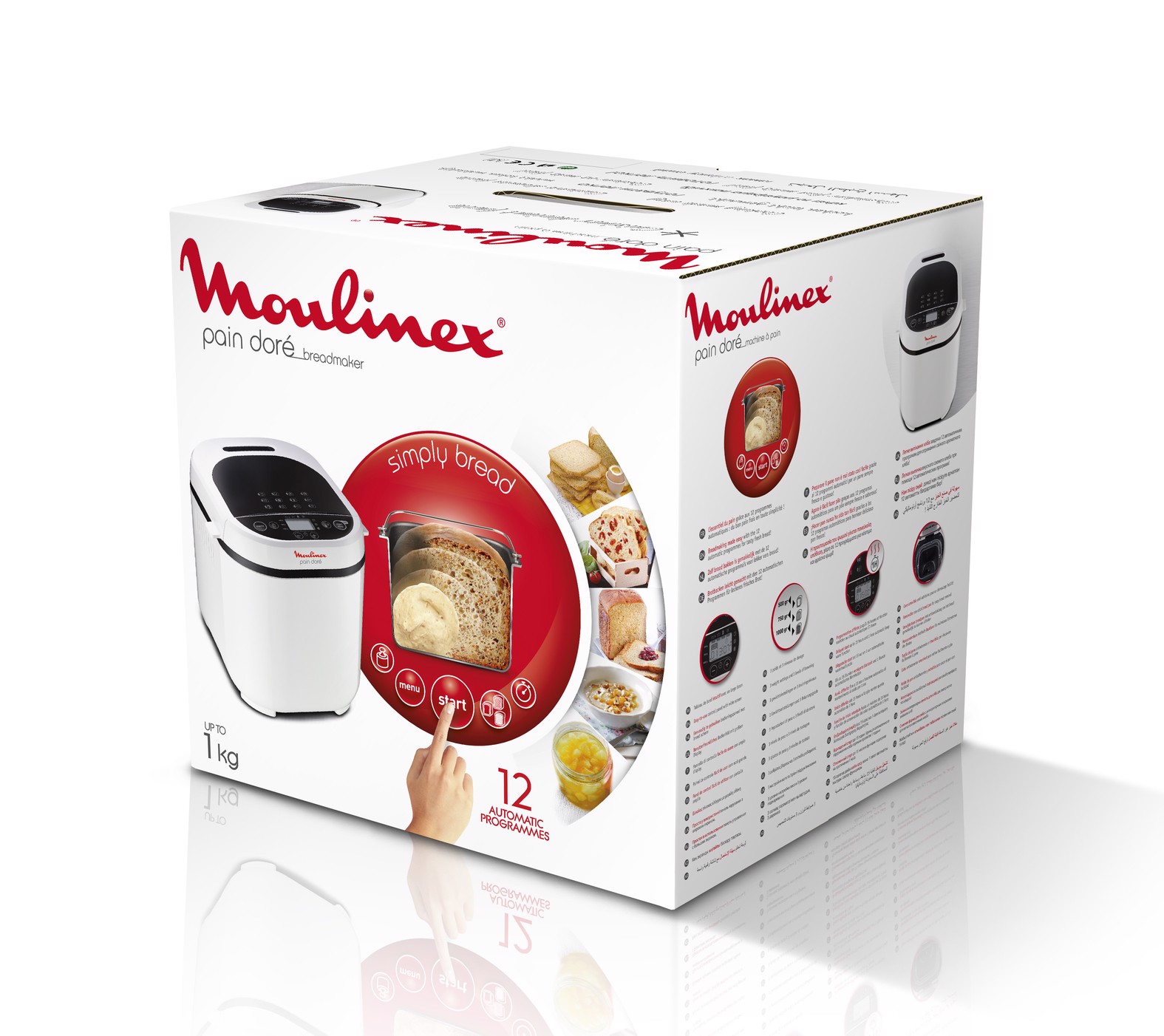 MOULINEX MACCHINA DEL PANE FAST & DELICIOUS, Macchine per il pane in  Offerta su Stay On