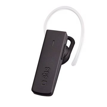 Auricolare Bluetooth 4.1, microfono e tasto alla risposta integarto, colore nero