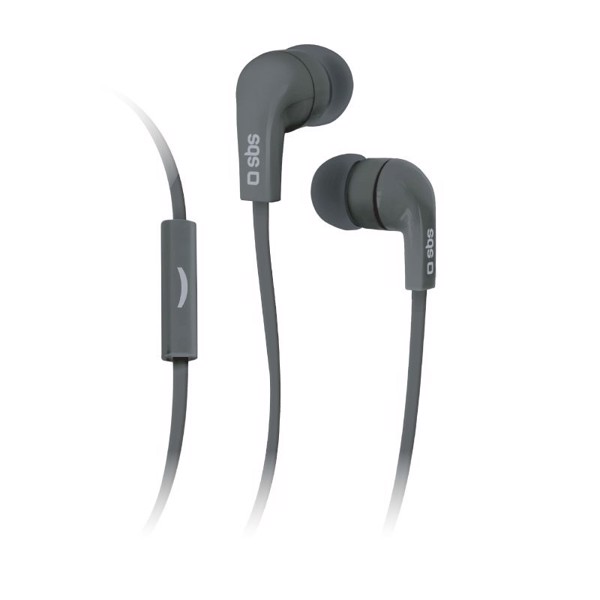 Sbs Nero Auricolari Filo Stereo In-Ear Flat Studio Mix 30