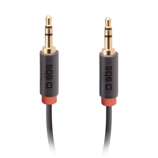 SBS Cavo audio stereo Jack 3,5 mm per cellulari e smartphone