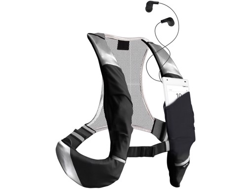 SBS Zaino sportivo a imbracatura regolabile con tasca porta smartphone, taglia XL