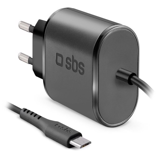 SBS Kit caricatore: caricabatterie 20 Watt con Power Delivery e cavo USB-C a USB-C incluso