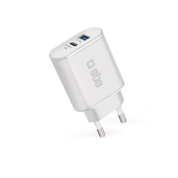 Travel charger type C output PD 18 W + 1 USB 2.1 A