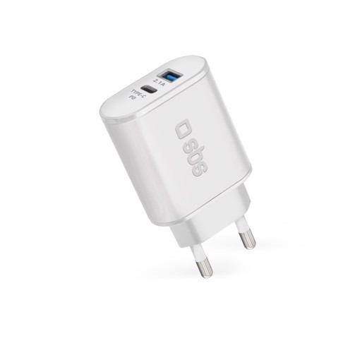 SBS - Caricab da viaggio USB 2000 mAh