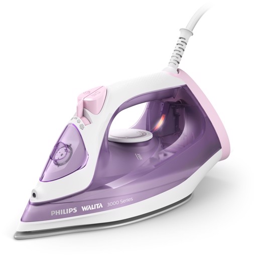 Philips 3000 series DST3010/30 ferro da stiro Ferro a vapore Ceramica 2000 W Porpora, Bianco