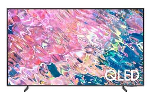 Samsung Series 6 TV QLED 4K 43” QE43Q60B Smart TV Wi-Fi Black 2022, Quantum HDR, Ultra sottile, Colori Ultra luminosi, Suono dinamico