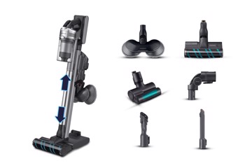 Aspirapolvere scopa ricaricabi jet90 60min.200w mop superacc